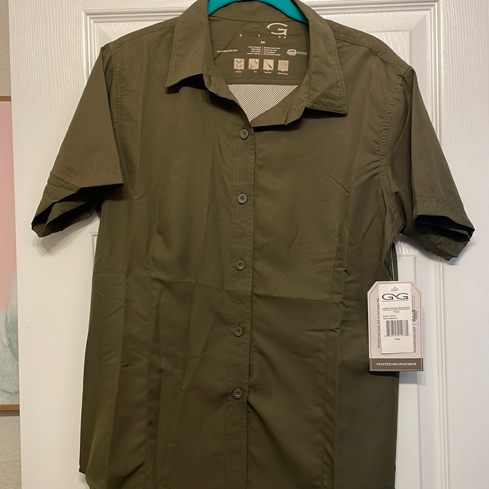 Ladies GameGuard vented microfiber shirt